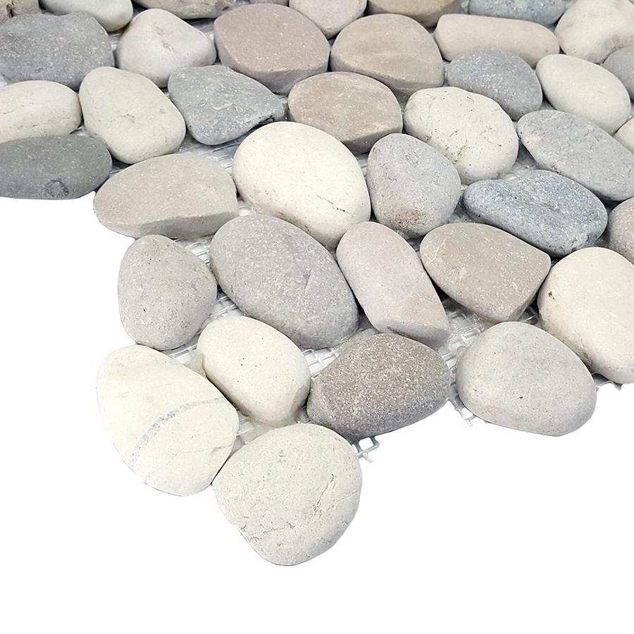 Solistone River Rock Pebbles 10 Pack Terrene Blend 12 In X 12 In