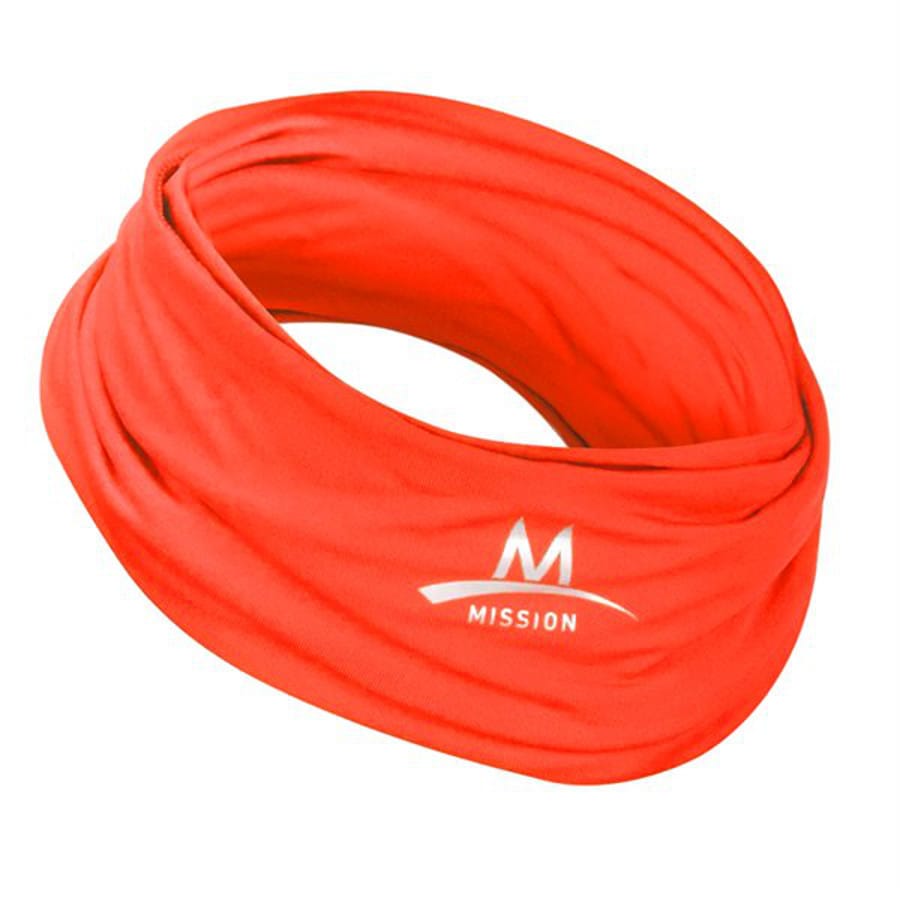 mission coral polyester cooling towel