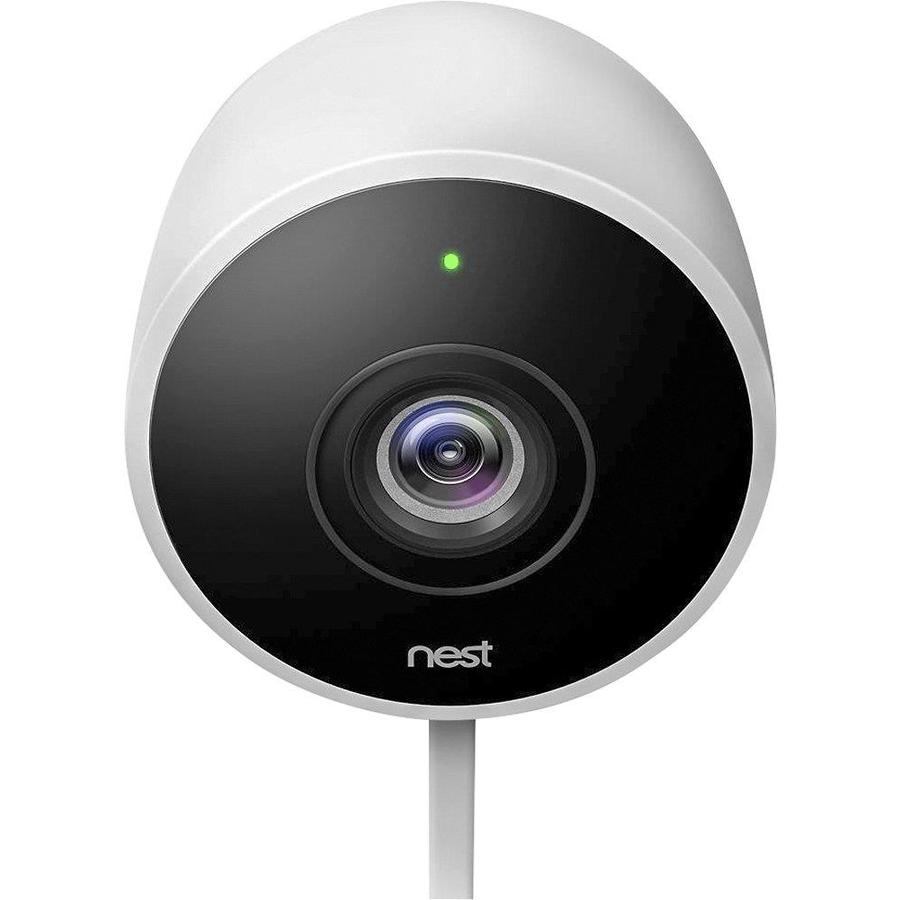 nest outdoor camera black
