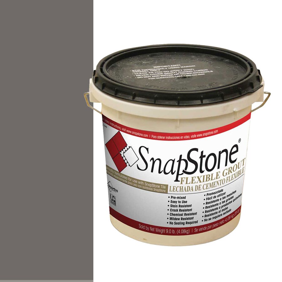 Shop SnapStone Charcoal Grey Urethane Premixed Grout at