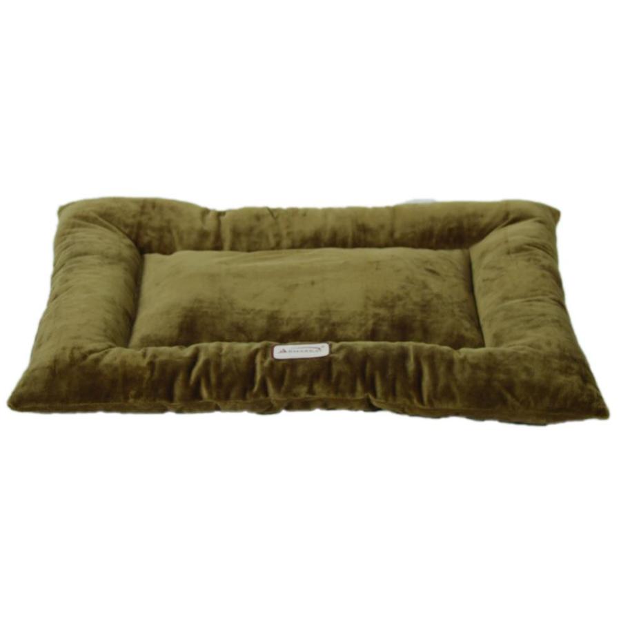 sage green dog bed