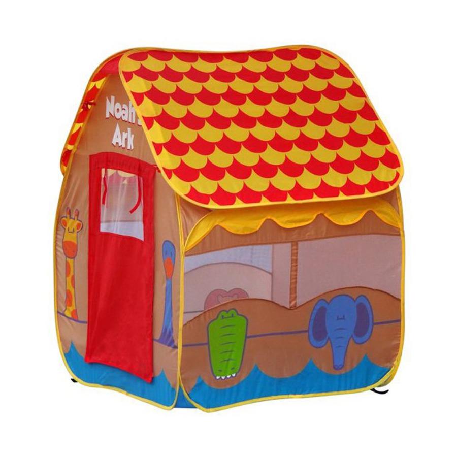 Gigatent Noah S Ark Pop Up Kids Play Tent Play Tent In The Kids Play Toys Department At Lowes Com