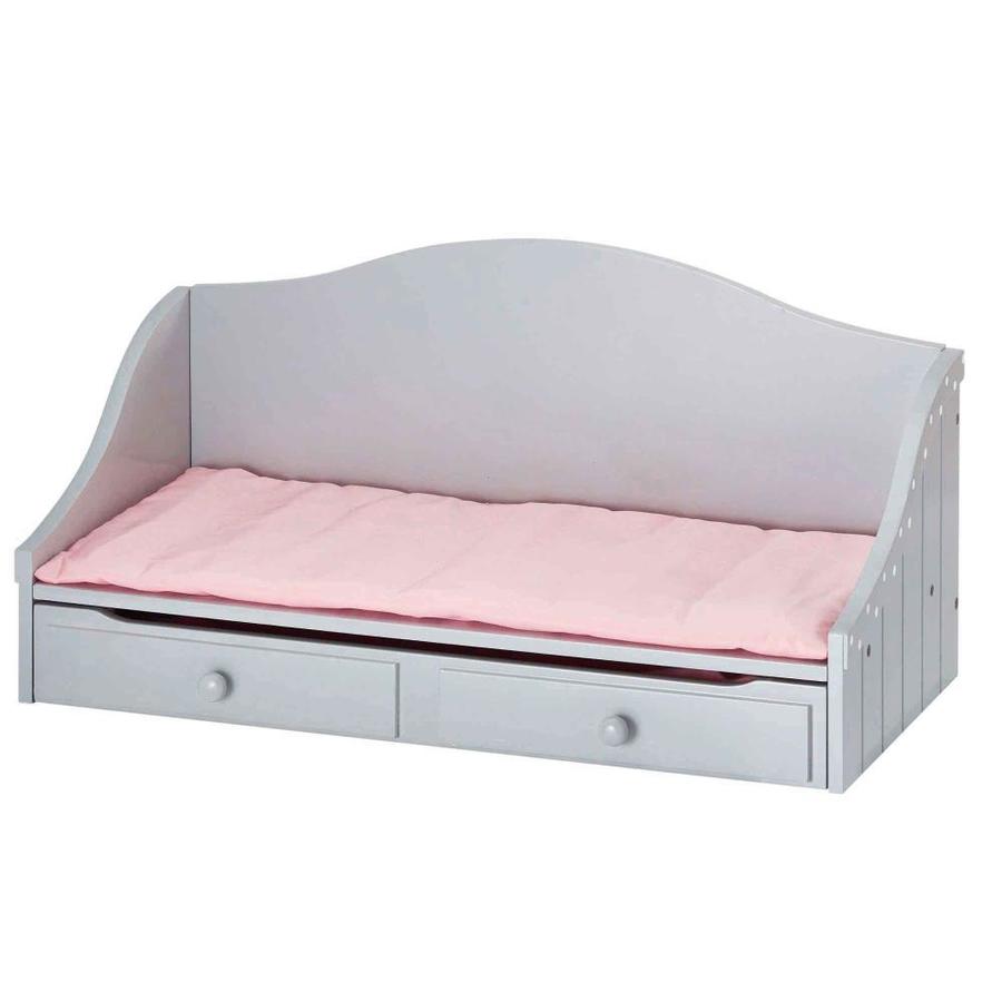 olivia's little world polka dots princess baby doll crib