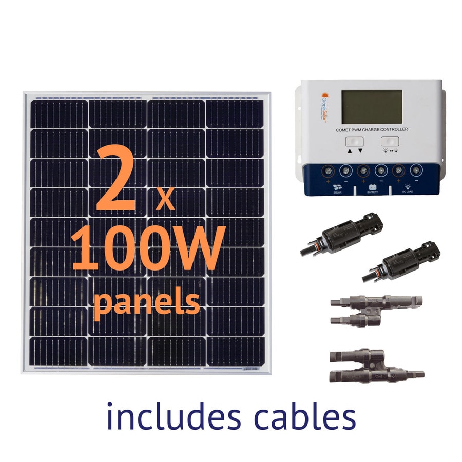 Shop Grape Solar 0.2-Kilowatt Off-Grid Solar Electric Power Kit at 