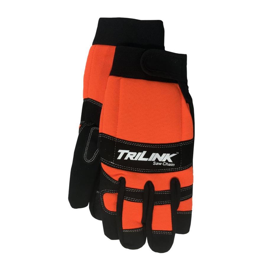 TriLink Chain Saw Safety Gloves in the Chainsaw Safety Equipment department at