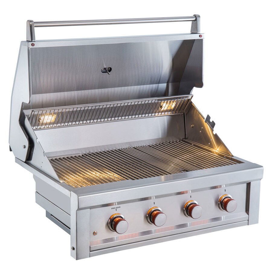 Sunstone Ruby 4-burner Natural Gas Built-in Grill In The Built-in Gas 