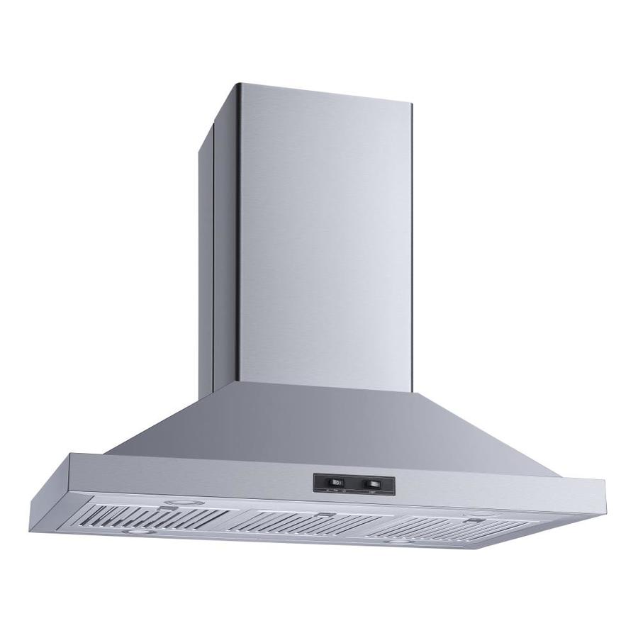 Winflo Winflo Island Range Hood 36in Convertible Stainless Steel