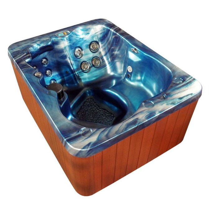 USA SPAS 4-Person 43-Jet Rectangular Hot Tub in the Hot ...