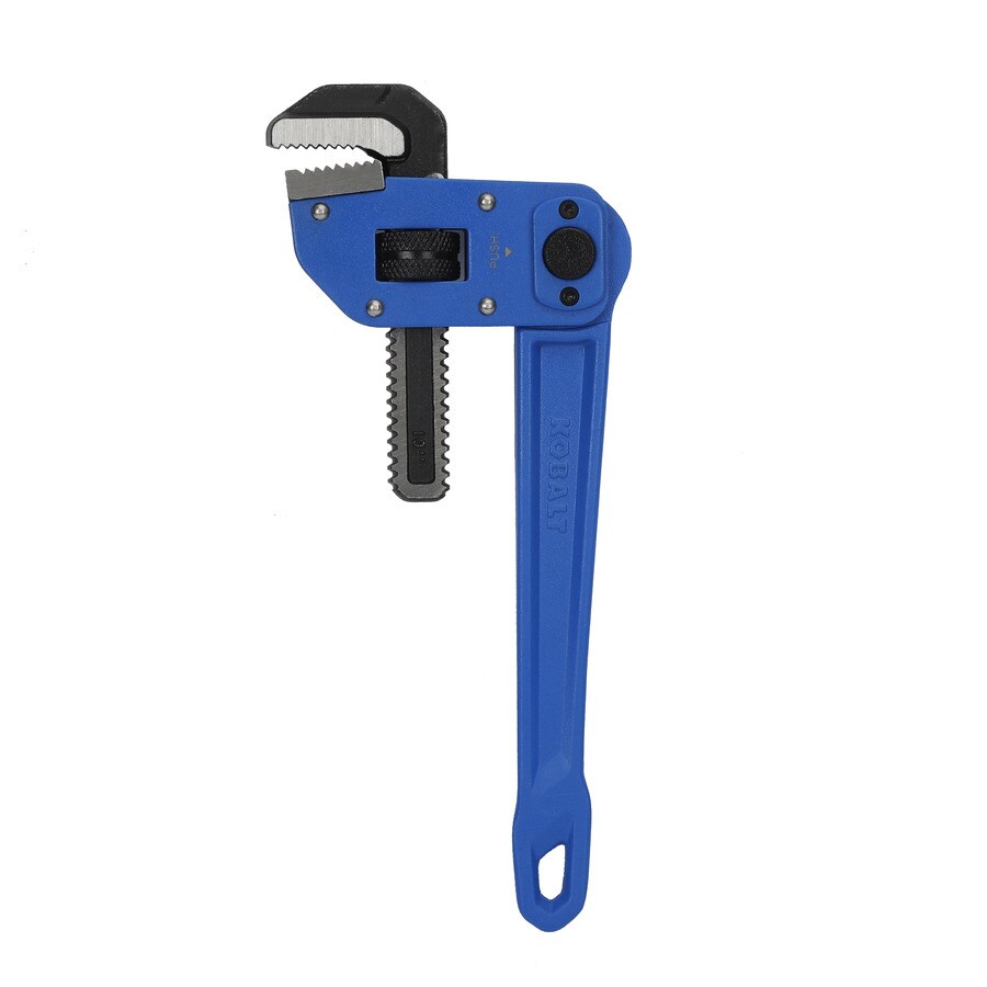 Kobalt 10 In Multi Angle Pipe Wrench In The Plumbing Wrenches