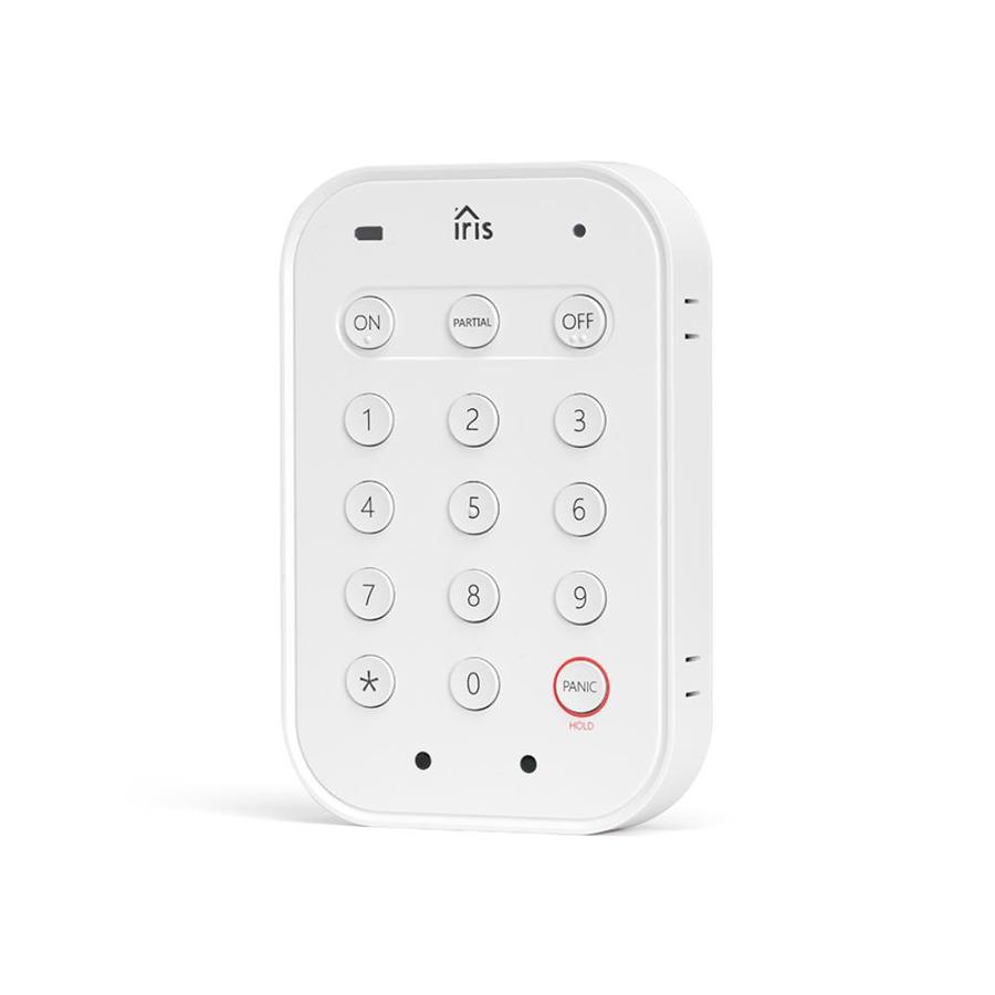 White Security Alarm Keypad at