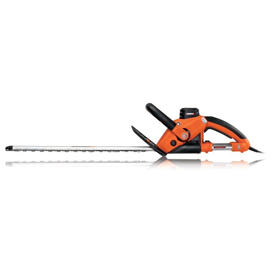 worx hedge trimmer lowes