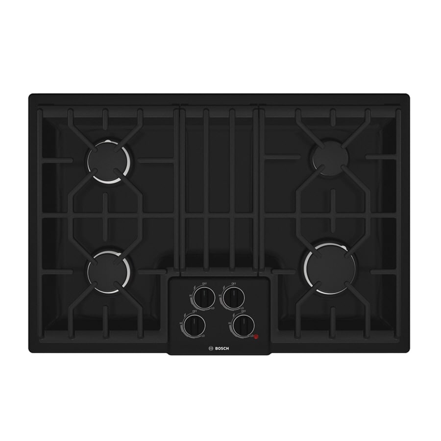 bosch black gas hob 4 burner