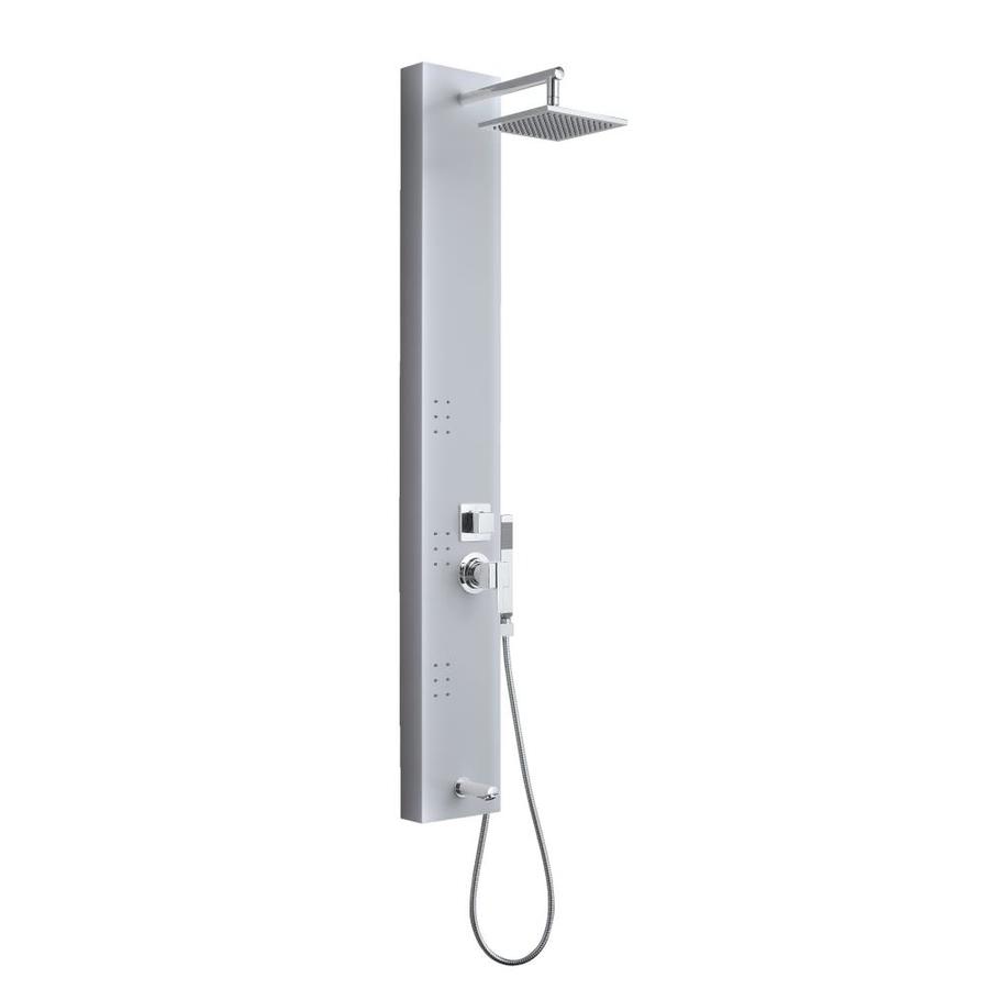 Shop OVE Decors 3Way Brushed Stainless Shower Panel System at