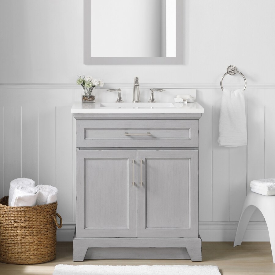 Featured image of post 30 Inch Lowes Bathroom Vanities Tradewindsimports offers 30 inch bathroom vanities collection page where you find only size width 30 inch vanities