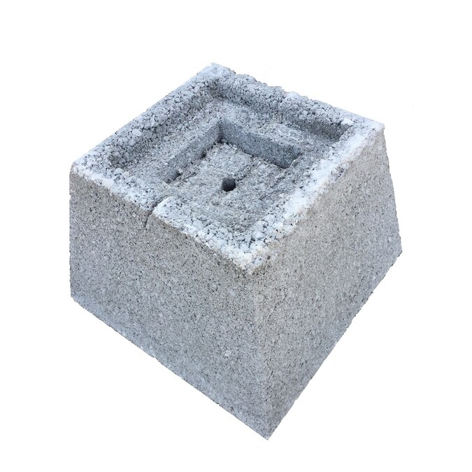 Midwest Products Group 8-in x 11-in x 11-in Concrete Deck Block