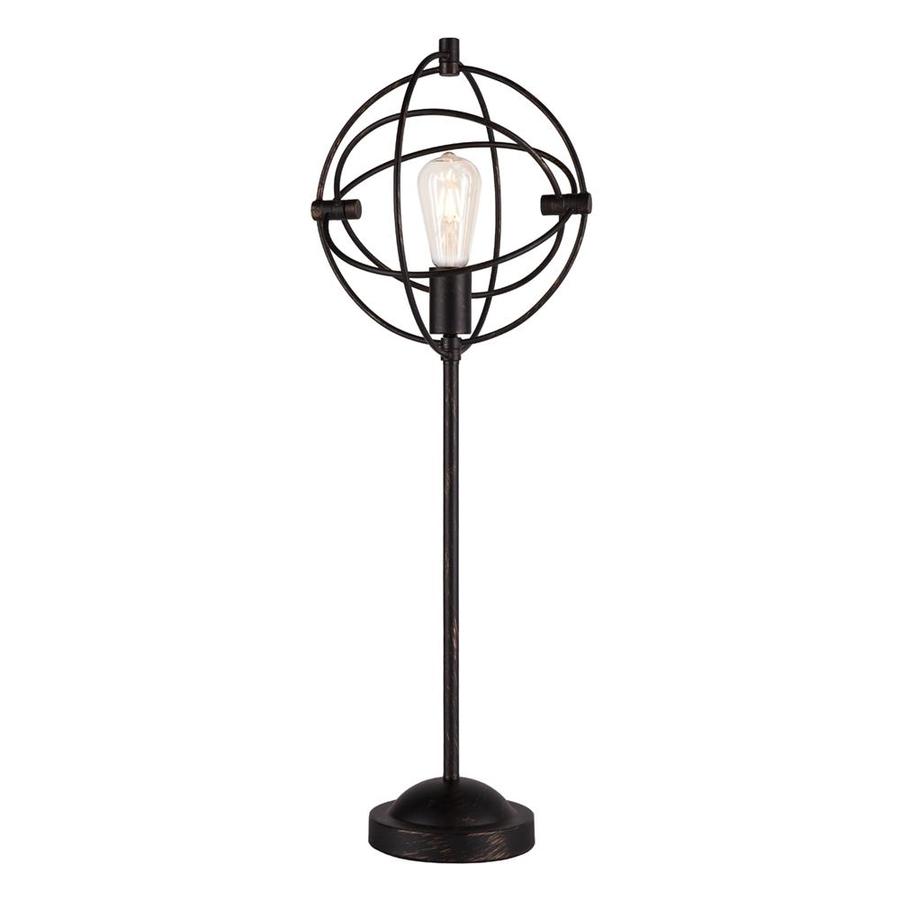 black copper table lamp