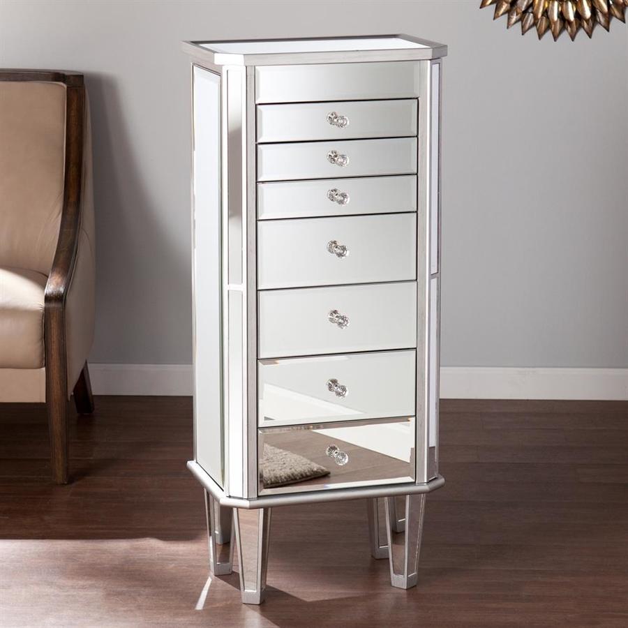 silver jewelry chest