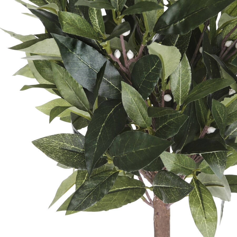 Nearly Natural 24in Green Artificial Sweet Bay Trees in