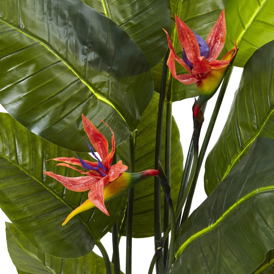Nearly Natural 58in Green Artificial Bird Of Paradise