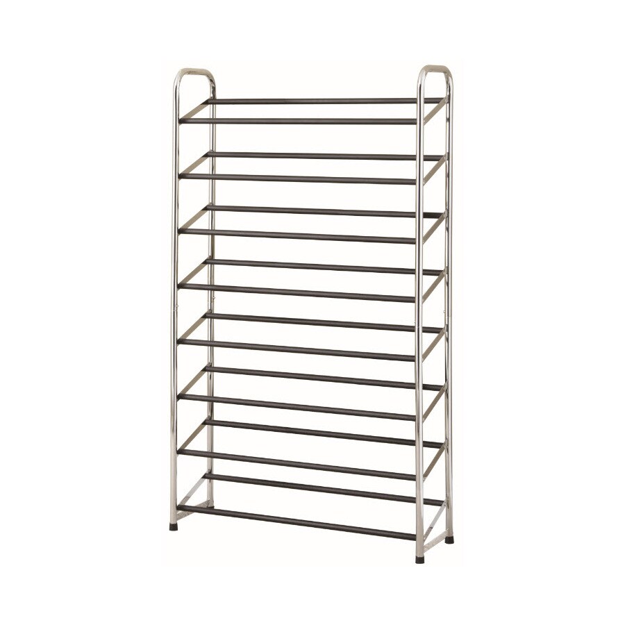 metal shoe rack