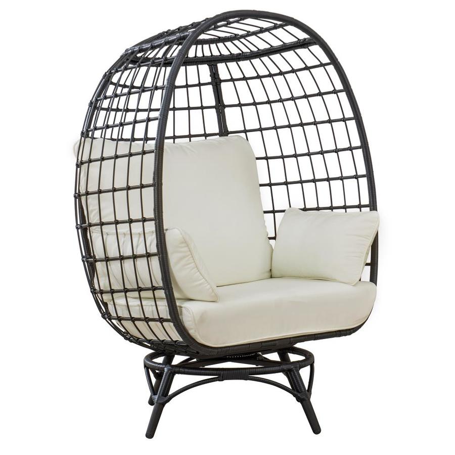 Outdoor Egg Chair Black Off 61