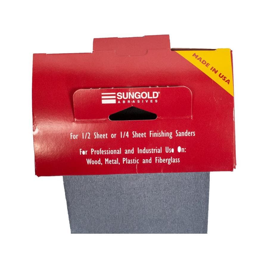 10 yd. Sungold Abrasives 27226 4-1//2 Wide PSA Roll 2000 Grit Stearated Aluminum Oxide Sander Paper