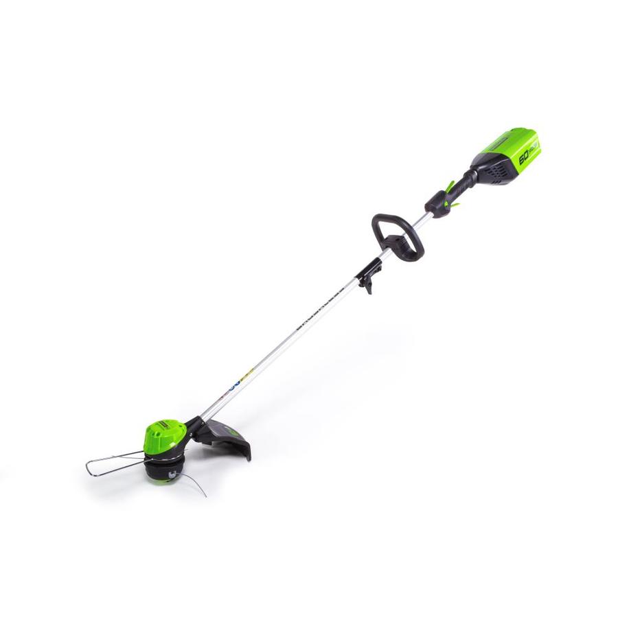 Greenworks Pro 60Volt Max 16in Straight Cordless String Trimmer in