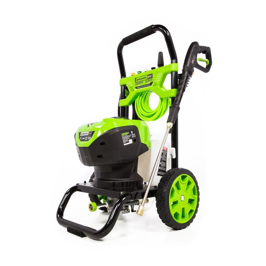 Greenworks 2200PSI 2.3GPM Cold Water Electric Pressure Washer in the