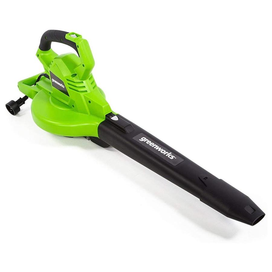 Greenworks 12Amp 270MPH 400CFM Corded Electric Leaf Blower (vacuum