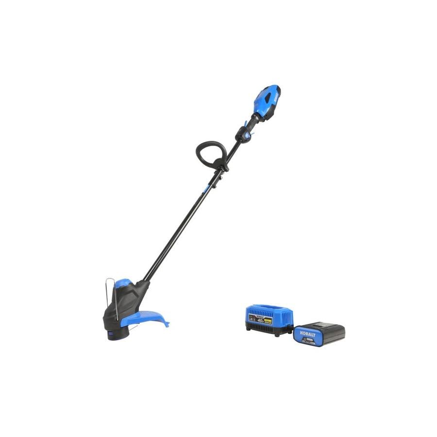 Kobalt 40 Volt Max 12 In Straight Cordless String Trimmer With And