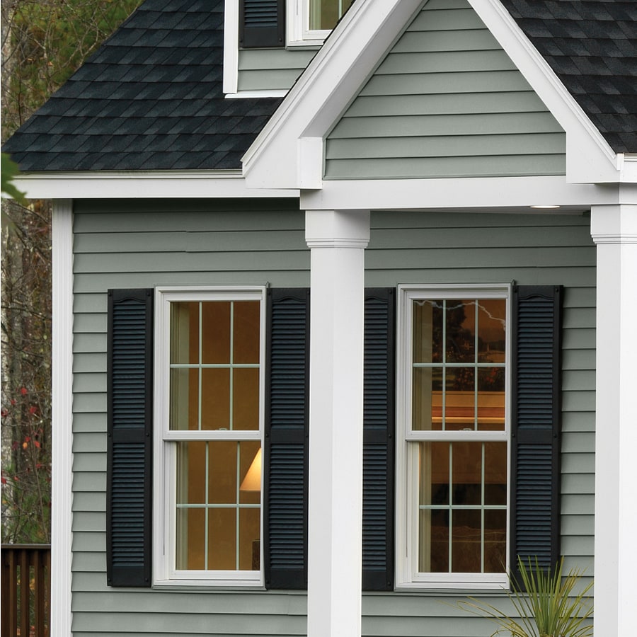 Georgia Pacific Compass Vinyl Siding Panel Double 4 Traditional Sagebrook 8 In X 150 In In The 4163