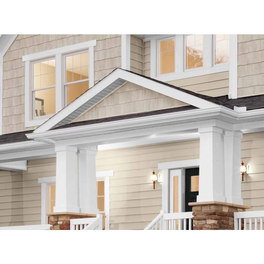 Georgia Pacific Cedar Spectrum Vinyl Siding Panel Hand Split Shake Tan 20375 In X 575 In In 2237