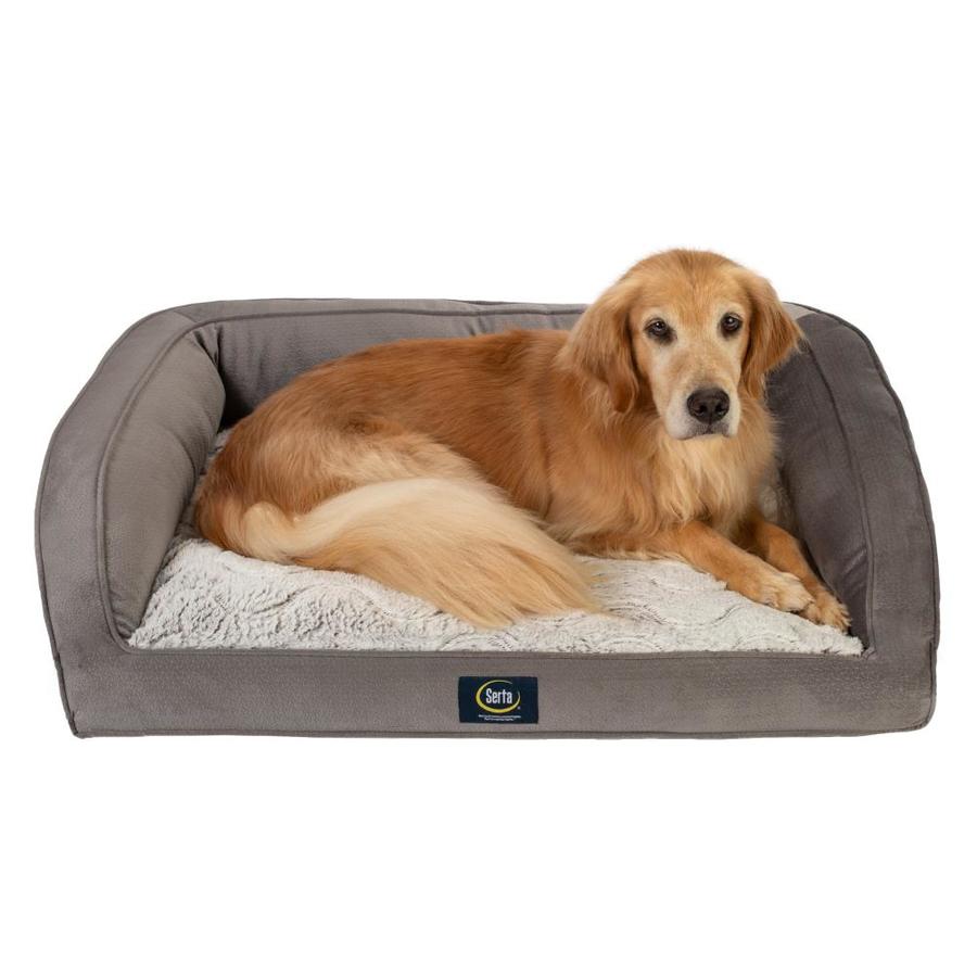 serta extra plush bolster dog bed