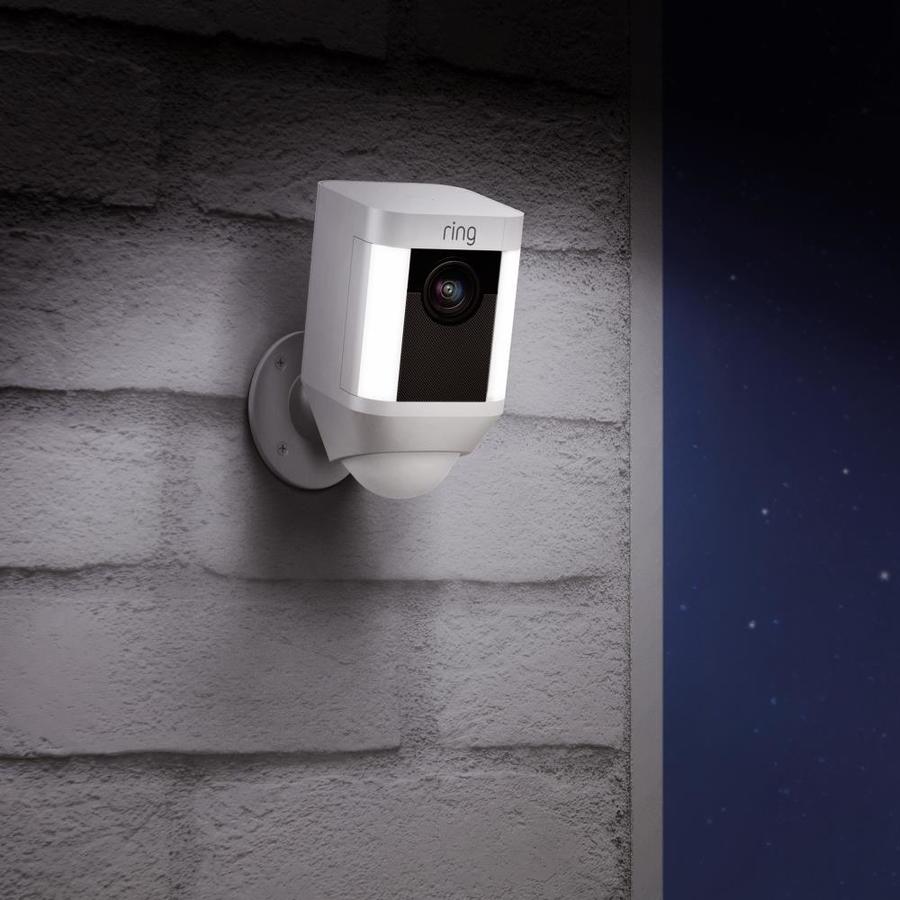 Ring Spotlight Cam Battery Battery Powered Outdoor Smart Security