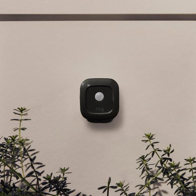 Ring Smart Lighting Outdoor Motion Sensor Black in the Motion Sensors