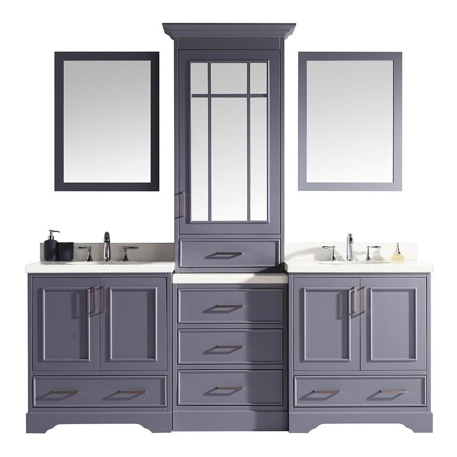 Featured image of post Double Sink Vanity Unit Grey : Shop for double sink bathroom vanities in bathroom vanities.