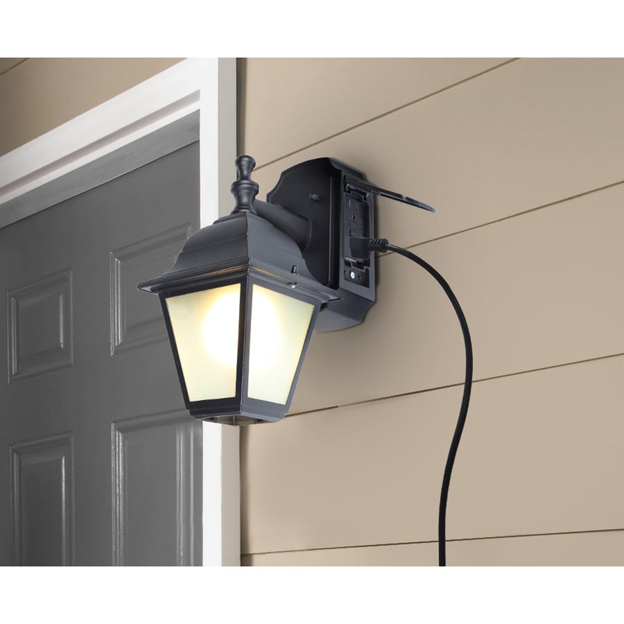 Outdoor Wall Sconce With Gfci Outlet at Steven Hannan blog