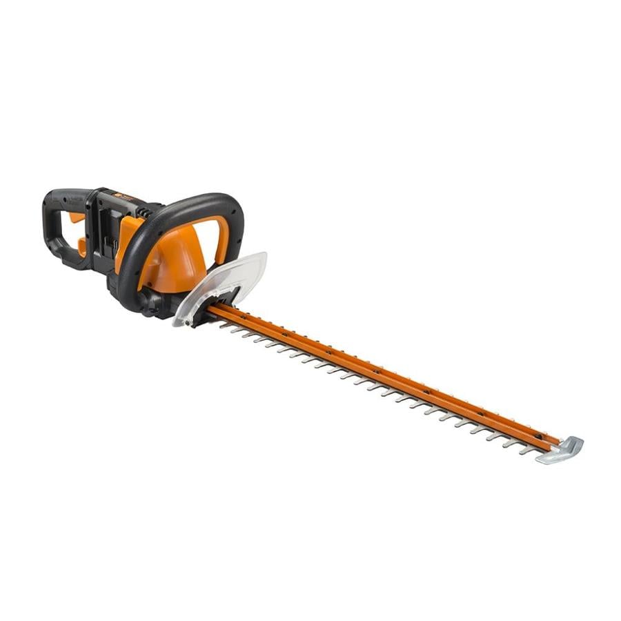 worx hedge trimmer lowes