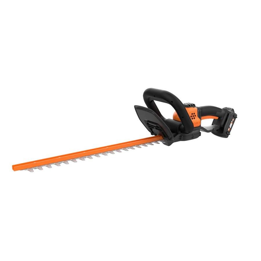 worx hedge trimmer lowes