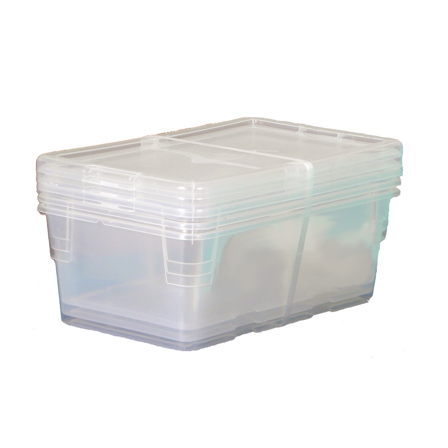 shoe storage containers clear