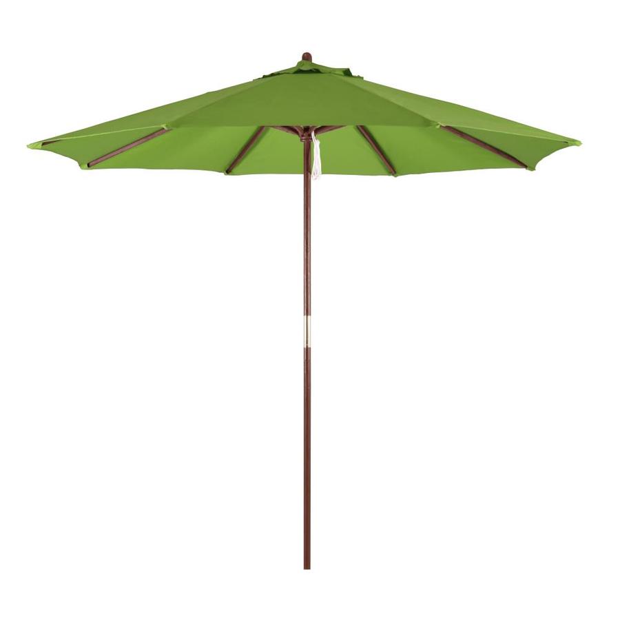 California Umbrella Lime Green Market 9 Ft No Tilt Octagon Patio Umbre In The Patio Umbrellas Department At Lowes Com