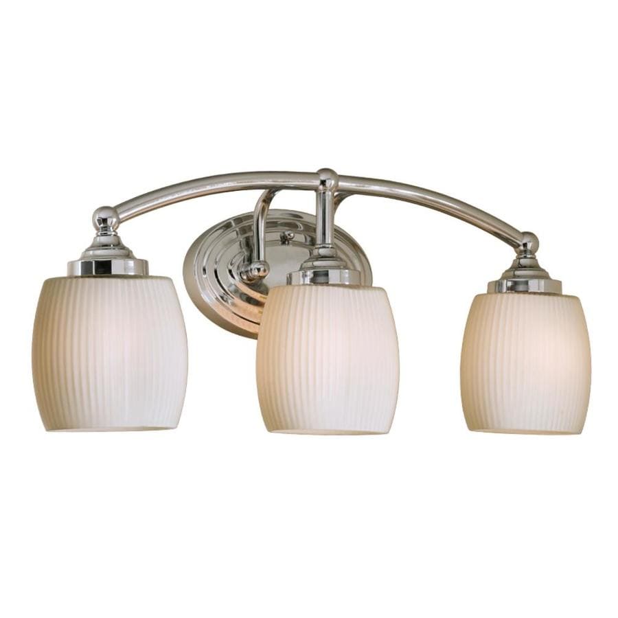  Selections 3Light Calpin Chrome Bathroom Vanity Light at Lowes.com