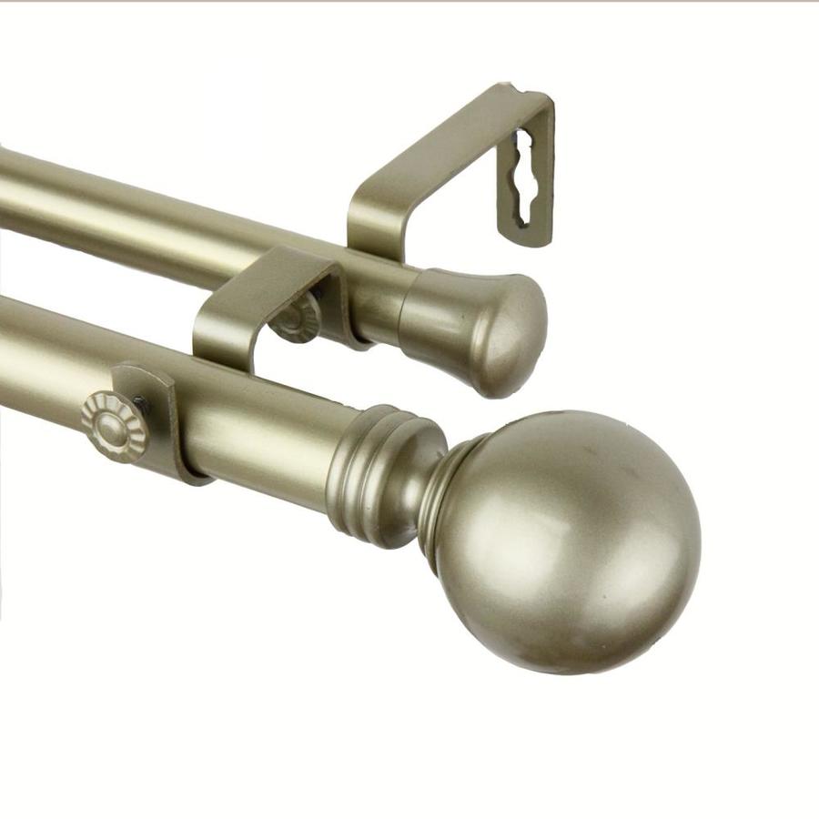 double curtain rod