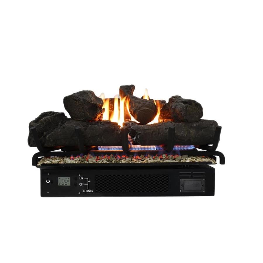 Thermablaster 24 In 40000 Btu Dual Burner Vent Free Gas Fireplace Logs