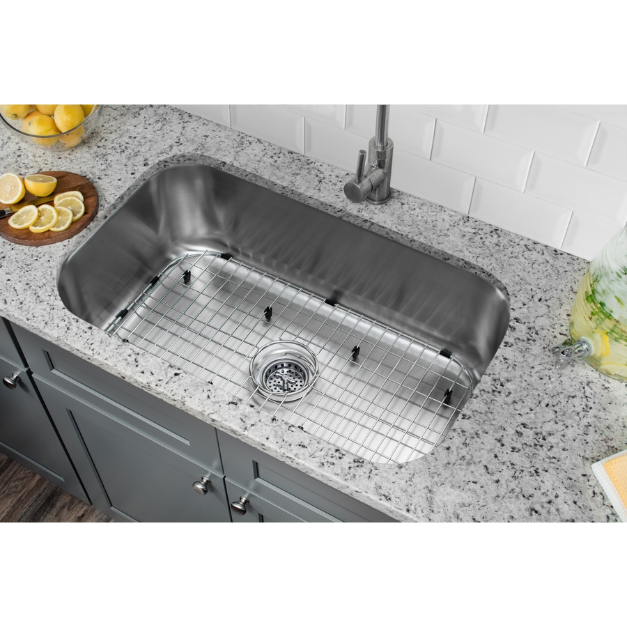 Shop Superior Sinks 18 In X 30 In Satin Brush Stainless Steel Single
