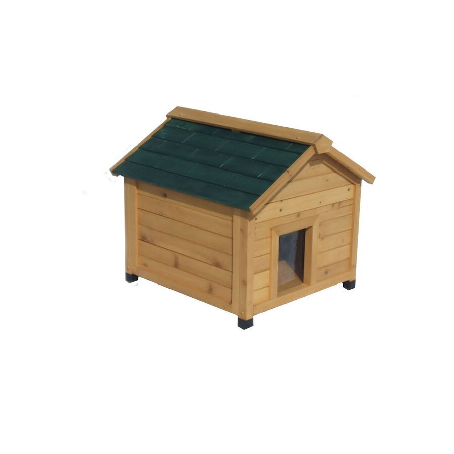 heated dog houses at lowes