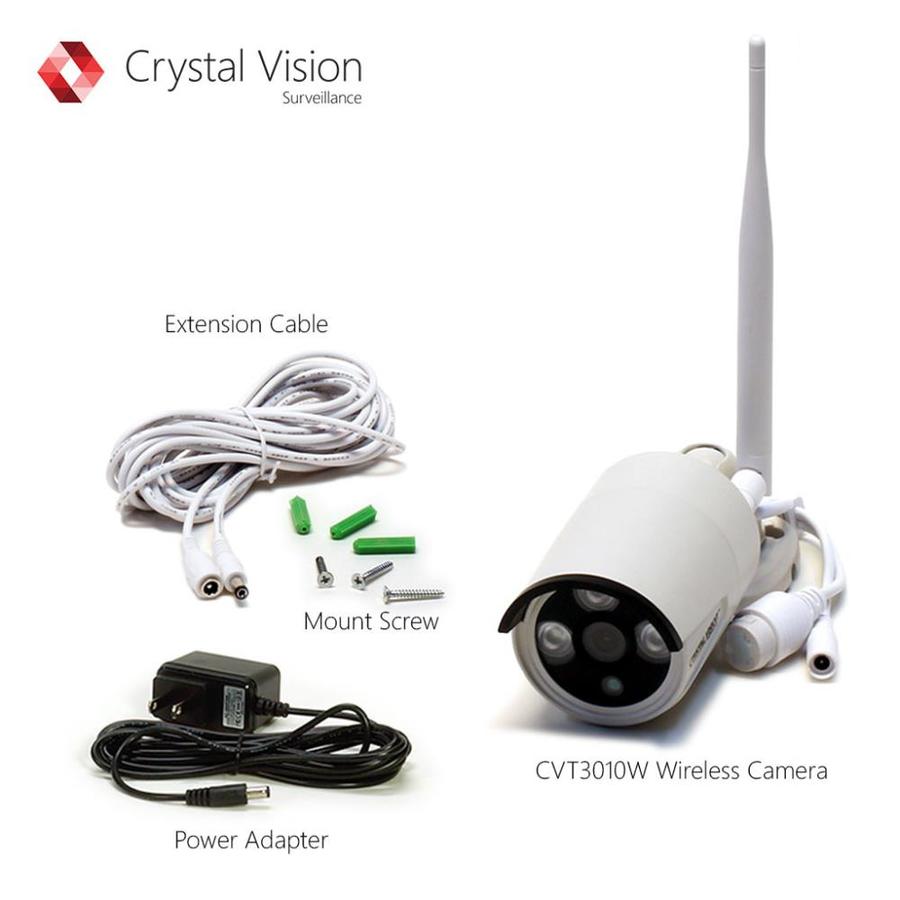 Crystal Vision Wireless addon camera for CVT9608E3010W system PlugIn