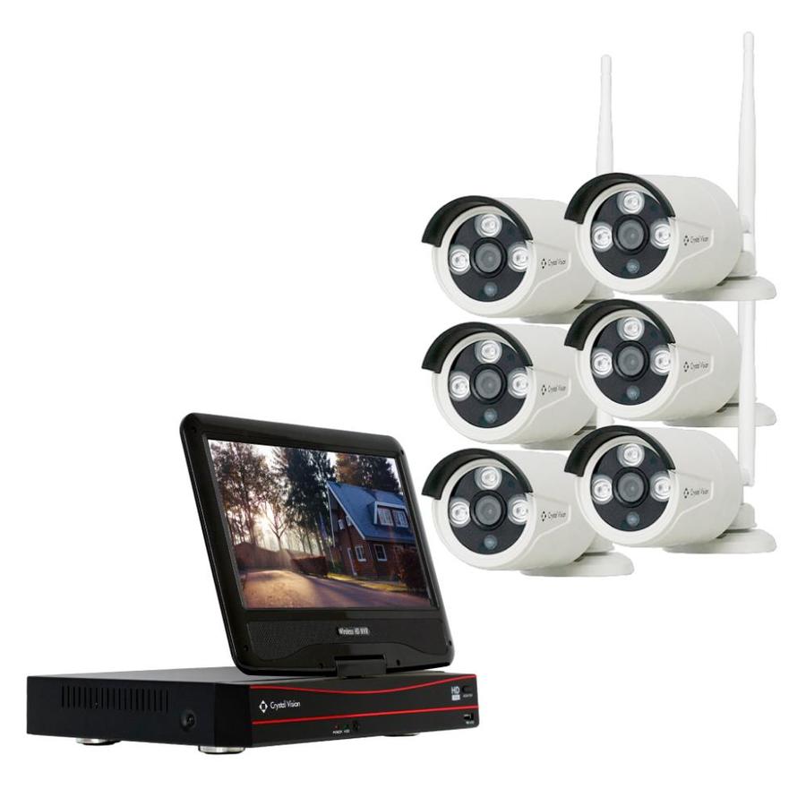 6 camera wireless security system