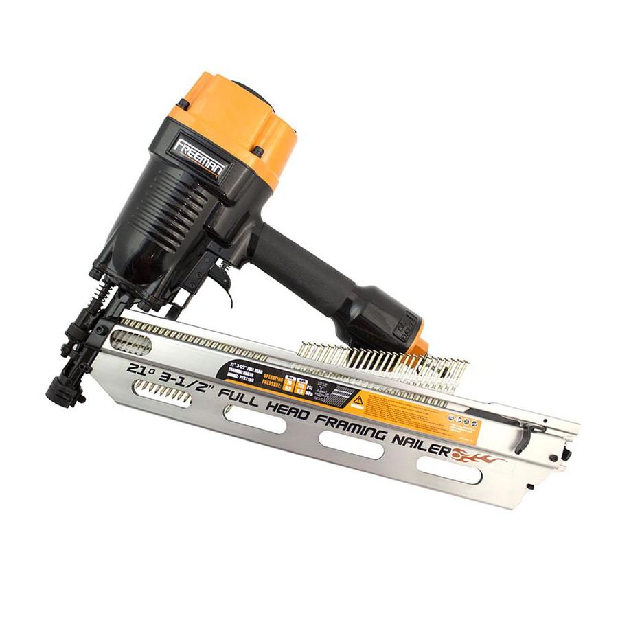 FREEMAN 3.5in 20Gauge 21Degree Pneumatic Framing Nailer in the