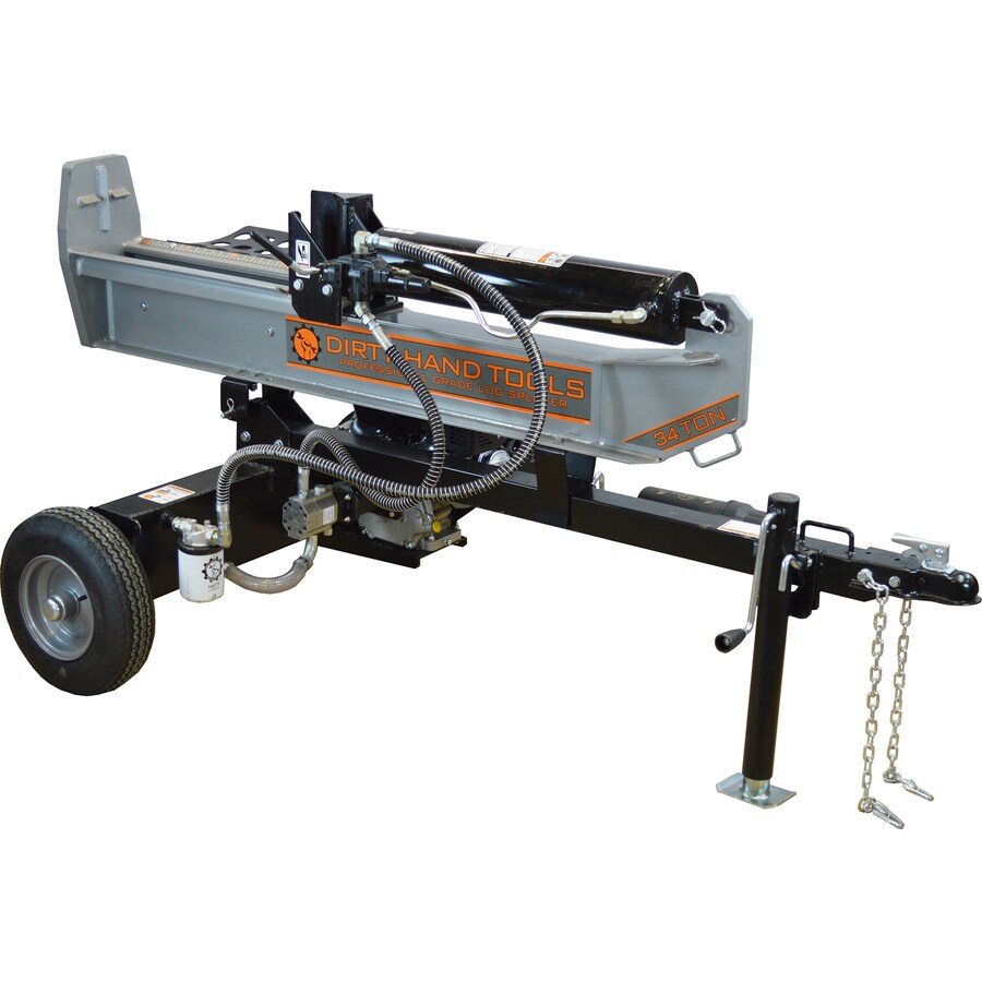 Dirty Hand Tools 35Ton Gas Log Splitter in the Hydraulic Gas Log